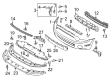 Ford Mustang Bumper Cover Diagram - AR3Z-17D957-ADPTM