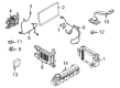 Ford Expedition Hazard Warning Switch Diagram - SL1Z-18C858-CA