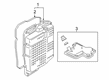 Ford Transfer Case Cover Diagram - K2GZ-7G004-B