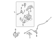Ford Five Hundred Automatic Transmission Shift Levers Diagram - 6G1Z-7210-F