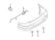 Ford Freestyle Parking Assist Sensor Diagram - 5F9Z-15K859-AAA