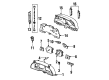 Ford Tachometer Diagram - F8RZ17360BA