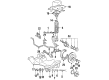 Ford Taurus Brake Rotor Diagram - YF1Z-1V125-C