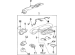 Ford Windstar Dome Light Diagram - F75Z-13761-AB