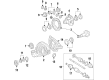 Ford Explorer CV Joint Companion Flange Diagram - 6L2Z-4841-AA