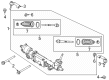 Ford F-150 Steering Gear Box Diagram - SL3Z-3504-F
