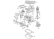 Ford Escape Engine Oil Cooler Diagram - YL8Z-6A642-BA