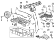 Ford Transit-350 Engine Oil Cooler Diagram - BK3Z-6881-D