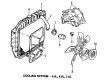 Ford E-250 Econoline Water Hose Diagram - F5UZ-8286-C