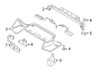 Ford Police Interceptor Utility Side Marker Light Diagram - DG1Z-15442-E