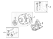 Ford Explorer Sport Trac Alternator Diagram - 9L2Z-10346-B