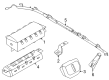 Lincoln Nautilus Airbag Diagram - R2TZ-58043B13-AQ