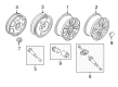 Lincoln Continental Spare Wheel Diagram - GD9Z-1007-B