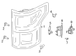 Ford F-150 Tail Light Diagram - RL3Z-13405-B