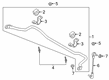 Ford Ranger Sway Bars Diagram - KB3Z-5482-A