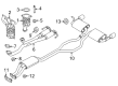 Lincoln MKX Exhaust Pipe Diagram - BA1Z-5G203-A
