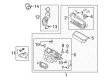 Ford Air Filter Diagram - 6C2Z-9601-A