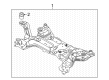 Ford Maverick Axle Beam Diagram - NZ6Z-5019-C