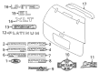 Ford Explorer Emblem Diagram - 5L2Z-7842528-AA