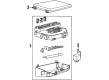 Ford Crown Victoria Relay Block Diagram - F1AZ-14A068-A
