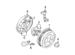 Ford Taurus Wheel Stud Diagram - F8DZ1107BA