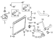 Ford E-250 Econoline Water Hose Diagram - XC2Z-8260-CB