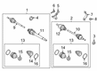 Ford Transit Connect CV Boot Diagram - DV6Z-3A331-D