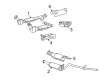 Ford Expedition Muffler Diagram - 4L7Z-5230-A