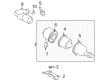 Ford E-150 Econoline Knock Sensor Diagram - XL3Z-12A699-CA