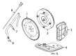 Ford Transfer Case Cover Diagram - 9L8Z-7G004-A