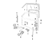 Lincoln Mark VII Power Window Switch Diagram - E4LY-14529-A