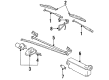 Ford EXP Windshield Washer Fluid Reservoir Diagram - E4FZ-17618-A