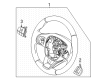 Ford Maverick Steering Wheel Diagram - NZ6Z-3600-CA