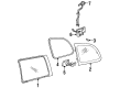 Ford Windstar Window Regulator Diagram - F58Z1630479A