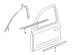 Ford Five Hundred Door Moldings Diagram - 6G1Z-5420879-BPTM