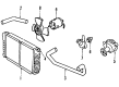 Ford EXP Coolant Reservoir Hose Diagram - E3FZ8260A