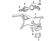 Ford Taurus Fuel Door Diagram - F6DZ-54405A26-A