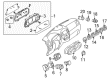 Ford Escape A/C Switch Diagram - 5M6Z-19980-AA