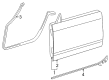 Ford Thunderbird Door Seal Diagram - 1W6Z-7620758-AB