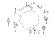 Ford Freestyle Engine Mount Diagram - 5F9Z-6F055-CB