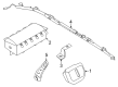 Lincoln Navigator Airbag Diagram - SL7Z-78043B13-AF