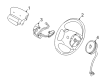 Mercury Mountaineer Steering Wheel Diagram - 6L9Z-3600-CA