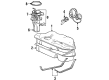 Mercury Sable Fuel Pump Diagram - XF1Z-9H307-DB