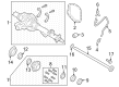 Ford Differential Bearing Diagram - 5C3Z-1201-A