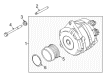 Ford Edge Alternator Diagram - F2GZ-10346-A