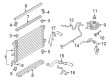 Lincoln Continental Coolant Reservoir Hose Diagram - G3GZ-8286-C