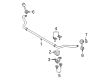 Lincoln Town Car Sway Bars Diagram - AW1Z-5482-B