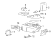 Lincoln Mark LT Center Console Base Diagram - 4L3Z-15045A76-AAA