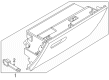 Lincoln Nautilus Glove Box Diagram - R2TZ-58060T10-BA