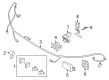 Lincoln Aviator Parking Assist Sensor Diagram - VAG1Z-15K859-A